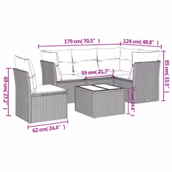 VidaXL 3249474 set mobili da esterno - Vista aggiuntiva 3