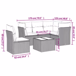 VidaXL 3249475 set mobili da esterno - Vista aggiuntiva 3