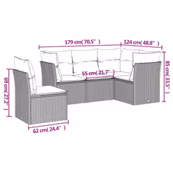 VidaXL 3249488 set mobili da esterno - Vista aggiuntiva 3
