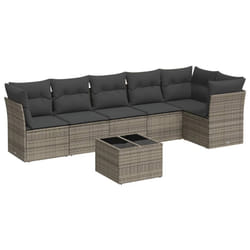 VidaXL 3249509 set mobili da esterno Grigio scuro