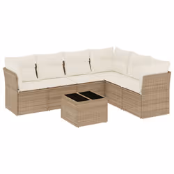VidaXL 3249527 set mobili da esterno Crema, Bianco