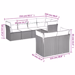 VidaXL 3249739 set mobili da esterno