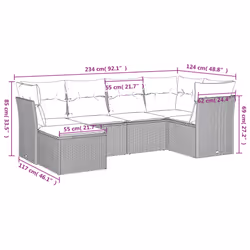 VidaXL 3249785 set mobili da esterno - Vista aggiuntiva 3