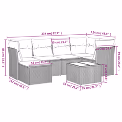 VidaXL 3249791 set mobili da esterno - Vista aggiuntiva 3