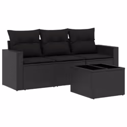 VidaXL 3251002, Nero, Malacca, Vetro temperato, 110 kg, Adulti e bambini, 550 mm, 550 mm