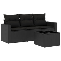 VidaXL 3251002 panca da esterno Malacca, Vetro temperato