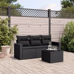 VidaXL 3251002 panca da esterno Malacca, Vetro temperato