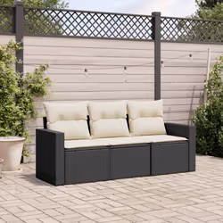 VidaXL 3251003 panca da esterno Malacca, Vetro temperato