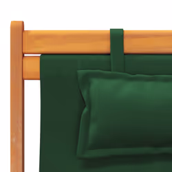 VidaXL 3214485 sedia da esterno Terrazzo Seduta imbottita Eucalipto, Poliestere Verde - Vista aggiuntiva 8