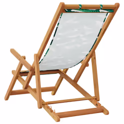 VidaXL 3214489 sedia da esterno Terrazzo Seduta imbottita Eucalipto, Poliestere Verde - Vista aggiuntiva 6