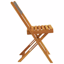 VidaXL 3214606 sedia da esterno Terrazzo Seduta imbottita Legno di acacia Grigio - Vista aggiuntiva 5