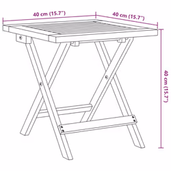 VidaXL 3214215 sedia da esterno Salone Legno di acacia Blu, Marrone - Vista aggiuntiva 8
