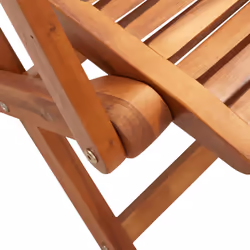 VidaXL 3214474 sedia da esterno Terrazzo Seduta imbottita Legno di acacia - Vista aggiuntiva 7