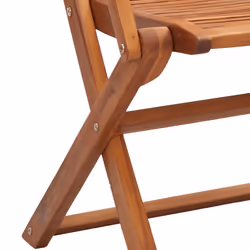 VidaXL 3214474 sedia da esterno Terrazzo Seduta imbottita Legno di acacia - Vista aggiuntiva 8