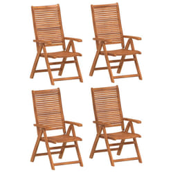 VidaXL 3214477 sedia da esterno Terrazzo Seduta imbottita Legno di acacia