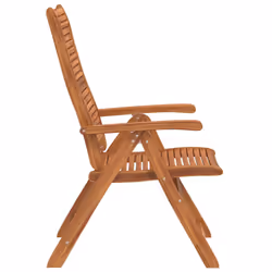 VidaXL 3214479 sedia da esterno Terrazzo Seduta imbottita Legno di acacia - Vista aggiuntiva 5