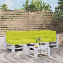 Vidaxl - Cuscini per Pallet 5 pz Verde Intenso in Tessuto 599518