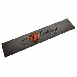 Vidaxl - Tappeto da Cucina Lavabile Testo Cucinare 60x300 cm in Velluto