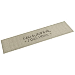 Vidaxl - Tappeto da Cucina Lavabile Casa Maiuscolo 60x300 cm Velluto 54750
