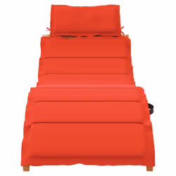 VidaXL 3214837 sedia da esterno Legno di acacia Rosso - Vista aggiuntiva 4