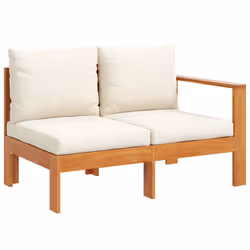 VidaXL 3214853 set mobili da esterno Crema, Bianco - Vista aggiuntiva 4