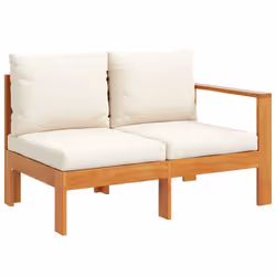 VidaXL 3214859 set mobili da esterno Crema, Bianco - Vista aggiuntiva 4