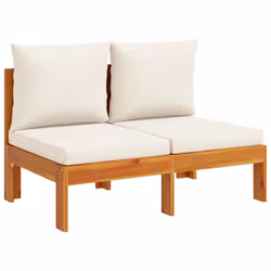 VidaXL 3214859 set mobili da esterno Crema, Bianco - Vista aggiuntiva 5