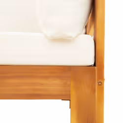 VidaXL 3214859 set mobili da esterno Crema, Bianco - Vista aggiuntiva 8