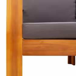 VidaXL 3214861 set mobili da esterno Grigio scuro - Vista aggiuntiva 6