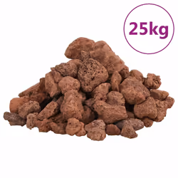 Rocce Vulcaniche 25 kg Rosse 1-2 cmcod mxl 133617 - Vista aggiuntiva 2