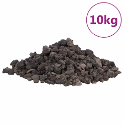 Rocce Vulcaniche 10 kg Nere 1-2 cmcod mxl 133619 - Vista aggiuntiva 2