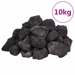 Rocce Vulcaniche 10 kg Nere 3-5 cmcod mxl 133618 - Vista aggiuntiva 2