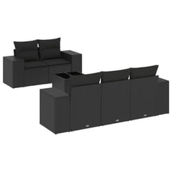 VidaXL 3222294 panca da esterno Malacca, Vetro temperato