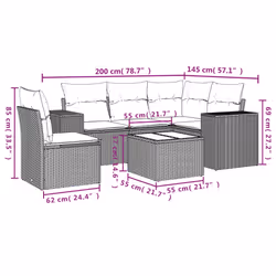VidaXL 3222577 set mobili da esterno - Vista aggiuntiva 8