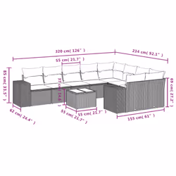 VidaXL 3223047 set mobili da esterno - Vista aggiuntiva 8