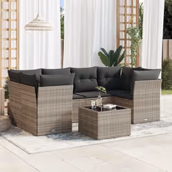 VidaXL 3217262 set mobili da esterno Grigio scuro - Vista aggiuntiva 2
