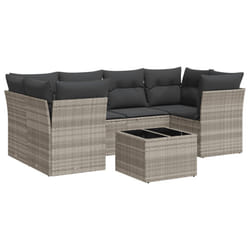 VidaXL 3217272 set mobili da esterno Grigio scuro