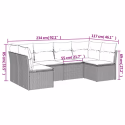 VidaXL 3217390 set mobili da esterno