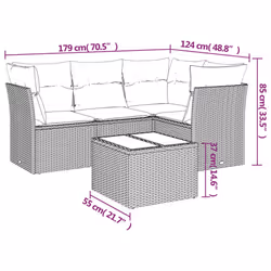 VidaXL 3217593 set mobili da esterno - Vista aggiuntiva 3
