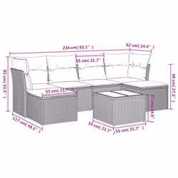 VidaXL 3218012 set mobili da esterno - Vista aggiuntiva 3