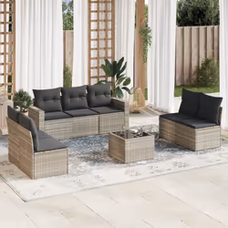 VidaXL 3218822 set mobili da esterno - Vista aggiuntiva 2
