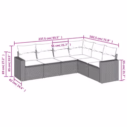 VidaXL 3219009 set mobili da esterno - Vista aggiuntiva 3