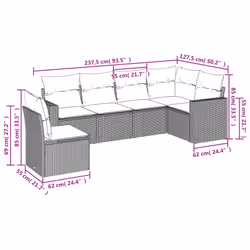 VidaXL 3219020 set mobili da esterno - Vista aggiuntiva 3