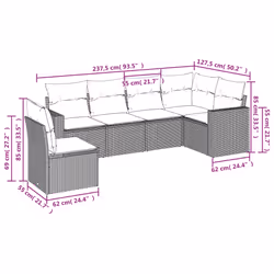 VidaXL 3219025 set mobili da esterno