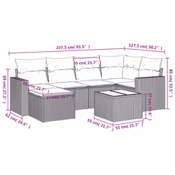 VidaXL 3219255 set mobili da esterno - Vista aggiuntiva 3