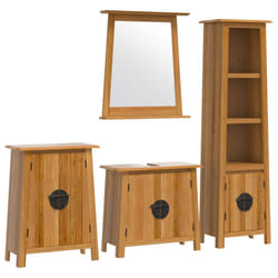 VidaXL 3223464 set di mobili da bagno