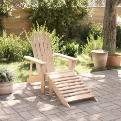 VidaXL 4007240 sedia da esterno Terrazzo Legno di pino