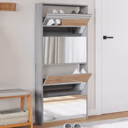 Questa scarpiera a 4 strati, con un design moderno ed elegante, è un ottimo complemento d'arredo per tenere le scarpe in modo ...