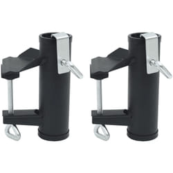 Morsetti per Ombrelloni da Balcone 2 pz 25-38 mm in Acciaio Vidaxl 46789