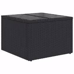 vidaXL Set Divani da Giardino 11 pz con Cuscini Polyrattan Marrone - Vista aggiuntiva 3